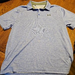 Under Armour Playoff Polo. Blue. XL.